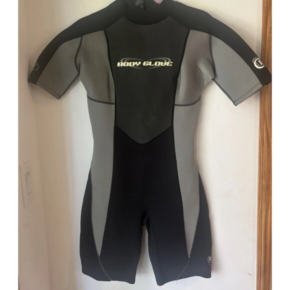 Body Glove Crush Womens Wetsuit 9/10 2/1mm Shorty Spring Suit Back Zip Surf Dive - Picture 2 of 10